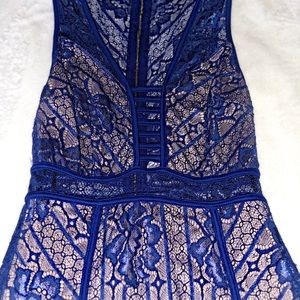 Tobi Blue Lace Party Dress